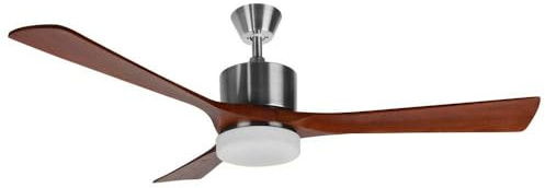 Orbegozo CP 97132 - Ventilador de techo, 3 velocidades, silencioso, luz LED, mando a distancia, 136 cm de diámetro, temporizador, 3 aspas de madera, 70 W