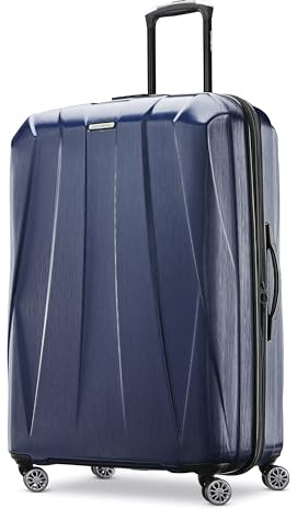 Samsonite Centric 2 Hardside Expandable Luggage with Spinner Wheels, True Navy, 3-Piece Set (20/24/28)