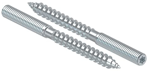 STEINBACHER© | (10x) Stockschraube M6 x 80mm, Stahl verzinkt