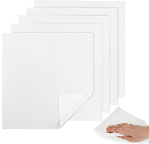 Ancable Lint Free Cleaning Cloths 5Pcs, Reusable Lint Free Cloths for Oiling Wood & Cleaning