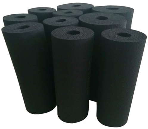 Isolation Phonique Tuyau pour Tuyau Isolation, Ustensiles, Fitness, Outils Poignée Support Chauffage Plomberie Tuyaux en Cuivre 2.0 m 15.0 mm ID 6-48.0 mm(1.34 in=4.0 mm)
