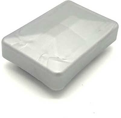 zaungräfe 10x Pfostenkappe,Abdeckkappe KU Silber Zaunpfosten Doppelstabmattenzaun f.Pfosten 40x60mm