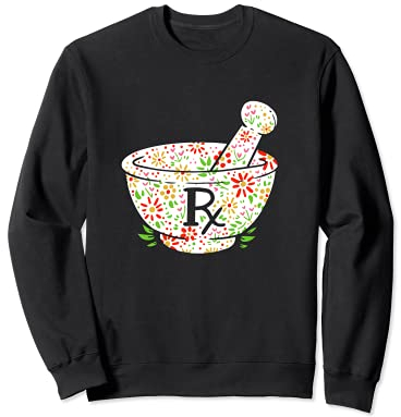 Technicien en pharmacie - Pilon et mortier - Pharmacien Sweatshirt