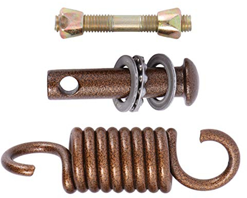 DOITOOL Kit de Suspension en métal pour hamac, Chaise hamac à Ressort, Chaise Suspendue, chaises et balançoires de Porche, quincaillerie pour d'extérieur