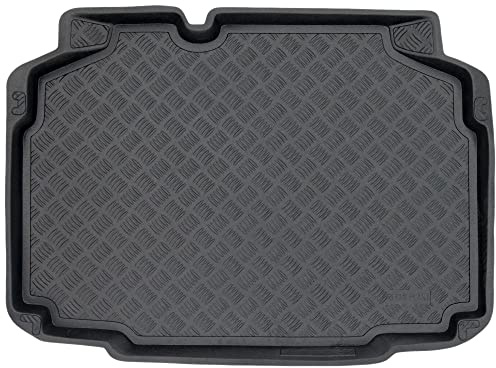 M MOTOS Tapetes de PE para maletero apata para Skoda Kamiq desde 2019 Mejore la comodidad de su viaje con la resistente alfombrilla para el maletero del coche, que protege contra la suciedad y el polv