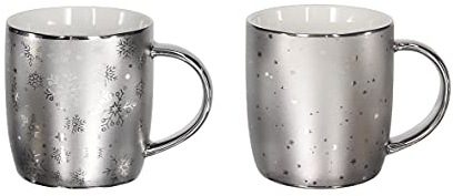 Tognana All Silver Set 2 Mug bombati