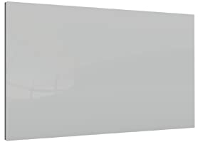 ALLboards Glasboard Magnetisch Grau 60x40cm, Rahmenlos, Glastafel, Magnettafel, Gehärtetes Glas