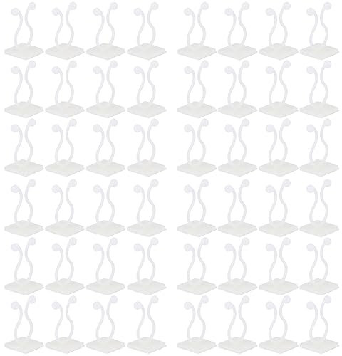 Happyyami 400stücke Selbstklebende Pflanzenclips Für Kletterpflanzen Wandbefestigungen Für Stabile Rankhilfe Für Innen Und Außenbereich Langlebig Und Praktisch Für Pflanzenorganisation