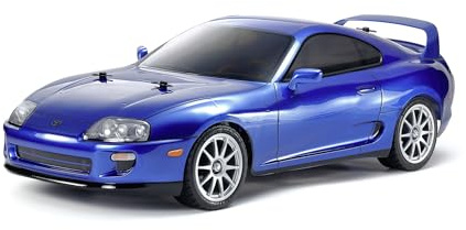 Tamiya 47505 1:10 RC Toyota Supra (JZA80) BT-01 2WD - ferngesteuertes Auto, RC Fahrzeug, Modellbau, vorlackierte Karosserie, Hobby, Basteln, RC Modellbau