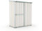 Notek Box in Acciaio Zincato Casetta da Giardino in Lamiera 1.55 x 1.00 m x h1.92 m - 50 kg – 1,55 Metri Quadri (Bianco)