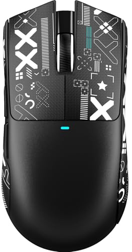 ATTACK SHARK X11 SE Wireless Gaming Mouse, PixArt PAW3311 Gaming Sensor, BT/2.4G Wireless/Wired, 22000 DPI, 65 Hours Battery, Office Mice Gamer Mice for Win11/Xbox/PS/Mac (Black+Tape)
