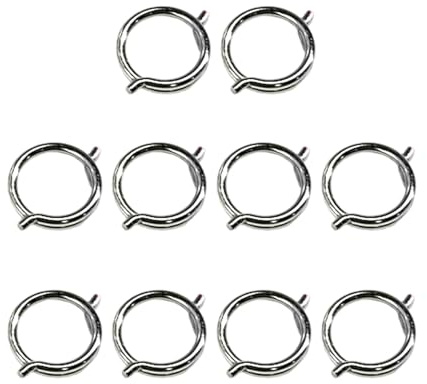 LeeQinersw 10 Stück Geflügelscheren Set, Ersatzteil Ersatzfeder mit Eingebauter Drehfeder Zum Schneiden von, Ersatzteile unverzichtbare für Küchenscheren, L