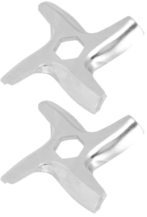 Zerodis Piezas de Picadora de Carne Cuchilla de Amoladora Cuchilla de Acero Universal para Picadora de Carne Manual Accesorios de Molienda Eléctrica Piezas de Cuchillas Cortador de Cuchillos de