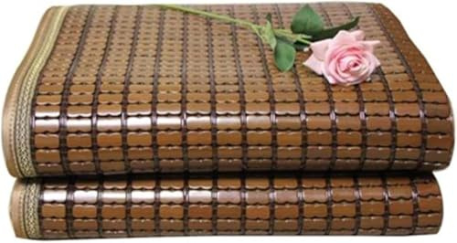 Esterilla de dormir refrescante de bambú, esterilla plegable de verano, esterilla transpirable de bambú para cama, sofá y suelo, protector de colchón ligero (Tamaño: 80x190cm (31.5x75))
