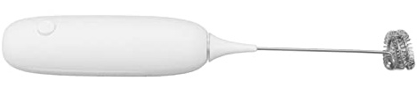 Diyeeni Montalatte Portatile a Batteria, Mini Sbattitore per Uova, Mini Frullino per caffè, Cioccolata Calda, frappè, Facile da Pulire, Funzionamento con un Pulsante, Piccolo Strumento per Cuocere