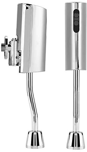 Yisentno Válvula para urinario automática de latón sin Contacto, válvula de Descarga para urinario montada en la Pared, desodorización para Inodoro, Herramienta Estable para baño
