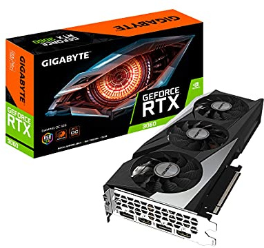 GIGABYTE GeForce RTX 3060 Gaming OC 12G Grafikkarte, 3 x WINDFORCE Lüfter, 12GB 192-Bit GDDR6, GV-N3060GAMING OC-12GD (Generalüberholt)