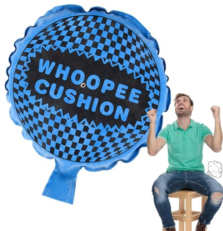 Cushion Pupskissen Lustigste Ragging Spielzeug Selbstaufblasende Pupskissen Furzkissen Scherzartikel Furz Kissen Sponge Furzkissen für Erwachsene, Weihnachtsfeier, Strumpffüller, Scherzgeschenke