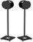 ELIVED Lautsprecherständer für Sonos Era 300, Höhe 80,7cm Bodenständer mit Glassockel, Max. 5kg, Schwarz, 1 Paar, EV5026