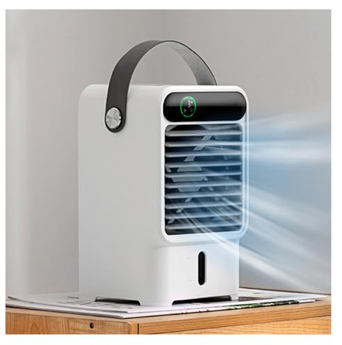 Condizionatore Portatile Super Silenzioso Display Digitale USB Rinfrescatori D Aria Silenzioso Durevole Mini Air Conditioner Ideale Per Le Camere Da Letto Dell'Home Office