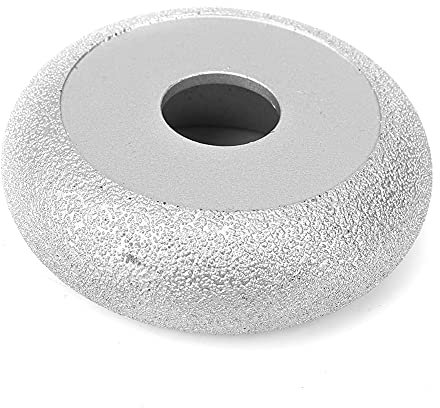 Muela Abrasiva de Diamante Soldada de 7,3 Cm, Abrasivos de Diamante Afilados, Alta Eficiencia para Piedra, Mármol, Cerámica, Muela Abrasiva de Amoladora Angular para (Muela