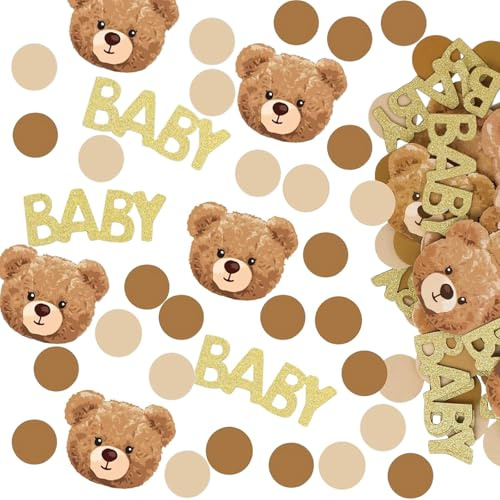 200 Stück Babyparty Deko, Babyparty Spiele, Baby Shower Deko für Babyparty Geschlecht Geburt Party Vielseitige Baby Party Dekoration Designthema