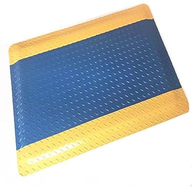 Tappetino antiscivolo anti-affaticamento for scrivania in piedi, tappetino da pavimento industriale non conduttivo, for linee di produzione, officine, laboratori(Color4,70x60cm/27.6x23.6in)