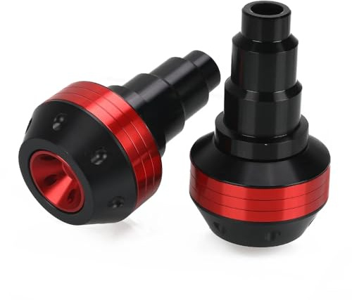 FENIQG Moto Tamponi Paratelaio per Ducati Streetfighter 848 2012, Protezione Anticaduta Corpo Anti-Caduta Palla Tamponi Antiurto Anti Crash Pad Accessori,Red