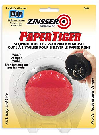 Zinsser Z02967 Papertiger Scoring Tool for Wallpaper Removal