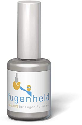 FUGENHELD Fugenstift Grau - Fugenversiegelung Innen - Feuchtigkeitsresistente Fugenfarbe für Zementfugen - Wasserfest & Schnelltrocknend - Made in Germany - 1x15ml