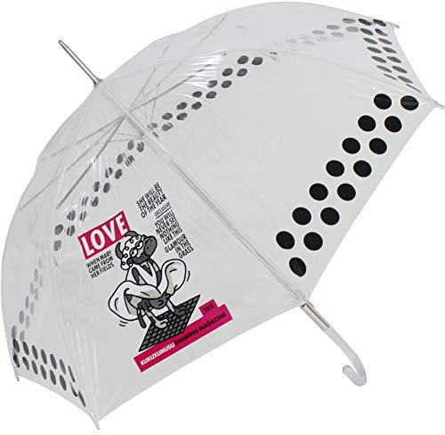 Kukuxumusu Stockschirm Love Transparent