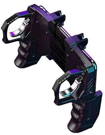 K21 Mobile Game Controller for PUBG, Call of Duty, Fortnite,aim Trigger Fire Buttons L1R1 Shooter Sensitive Joystick,Gamepad for 4.7-6.5 inch iPhone Android Phone