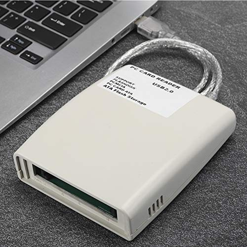 ASHATA PCMCIA-Speicherkartenleser, auf 68-Pin-ATA PCMCIA-Speicherkartenleser, Tragbarer Industriespeicher-Konverterspeicher 68-Pin-PCMCIA-Hochgeschwindigkeits-PCATA