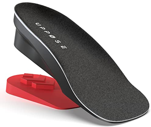 UPPOSE® - Sollete Rialzate per uomo e donna - Suole Alzatacco - Rialzo Altezza Scarpe - Soletta Rialzata - Taglia Unica (36-45 EU)