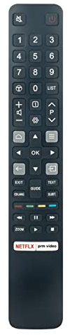 Télécommande Fit for TCL TV P635 P638 C635 C735 C835 C935 S5200 S6200 | 75C635 75C735 75C835 75C935 75P635 75P735 85C735 85P735 98C735 55C735K 65C735K 75C735K 65C935K 75C935K
