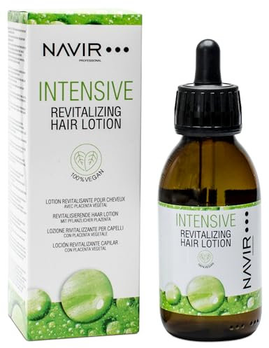 NAVIR Professionnel | Lotion Anti Chute Cheveux Femme et Homme – Avec Placenta Végétale, Baical et Soja – Traitement Croissance Capillaire – Format Goutte à Goutte – 125 ml