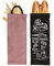 PZL CONCEPT Sac à Pain Tissu - Grand Sac pour Baguettes Entière et Viennoiseries - Favorise la Conservation et la Protection Contre l’Humidité (Rouge)