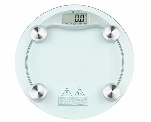 BILANCIA PESAPERSONE DIGITALE PESA PERSONA ELETTRONICA IN VETRO FINO A 150 KG