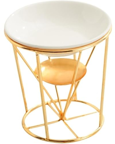 Tubayia Bruciatore per oli essenziali, scalda diffusore, porta lumini decorativi, scalda oli aromatici per soggiorno, ufficio, decorazione