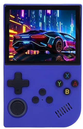 POENVFPO Consola de Juegos Portátil, Pantalla HD y Sonido Integrado, Videoconsola Open Source con DDR3L Memoria 1 GB (64G) for Viajeros, Familias y Jugadores en Exteriores