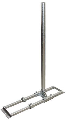 Premium X Profi X100-48F SAT Dachsparrenhalter 100cm Mast 48mm Stahl voll feuerverzinkt Sparren-Halterung für Satelliten-Antenne Satellitenschüssel