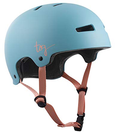 TSG Damen Evolution WMN Solid Color Helm, Satin Porcelain Blue, XXS/XS