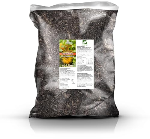 GREEN24 Kürbis- & Melonen- Erde 10 Liter - Profisubstrat für Kürbisgewächse wie Cucumis, Citrullus, Cucurbita, etc.