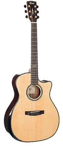 Cort GAPF-BV Natur Preamp Westerngitarre