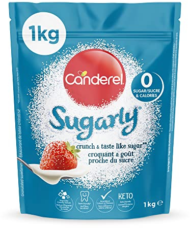 Canderel Sugarly Sweetener 1kg – Zero Calorie, Keto Friendly Sugar Alternative Value Pack – Equivalent to 2kg