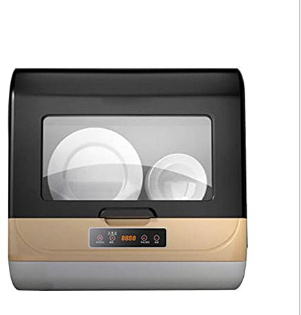 ksamwjf Dishwasher Compact Countertop Dishwasher Dual Intelligent Dishwasher Dryer for Apartment Office and Home Kitchen, Luxurious Touch Panel,Easy To Clean