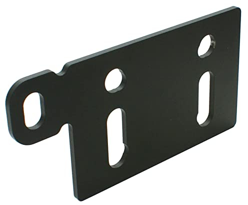 XIMPLIO Universelle Abreißlasche für Anhängerkupplung für 4-Loch und 2-Loch Flanschkugelkopf 83 x 56 und 90 mm - Links, rechts (Links, rechts, für Flanschkugelkopf 83x56 mm und 90 mm)