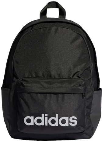 adidas Donna Essentials Linear Backpack Small, Black/Black/Black, One size
