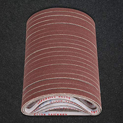 100Pcs Belt Power Finger, Sandpaper Roll 2 3 Sanding Belts 10X330 File Sander Abrasive Sanding Polishing Belts