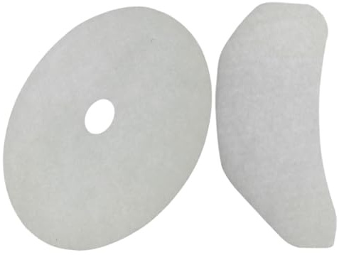 2pcs Dryer Filters Replacement Polyester Fiber Beige | Exhaust Vent Filtration, Air Intake Filter Kit, Easy Installation for Portable Dryer